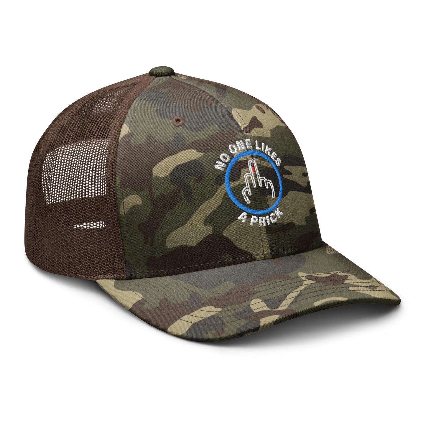Camouflage trucker hat