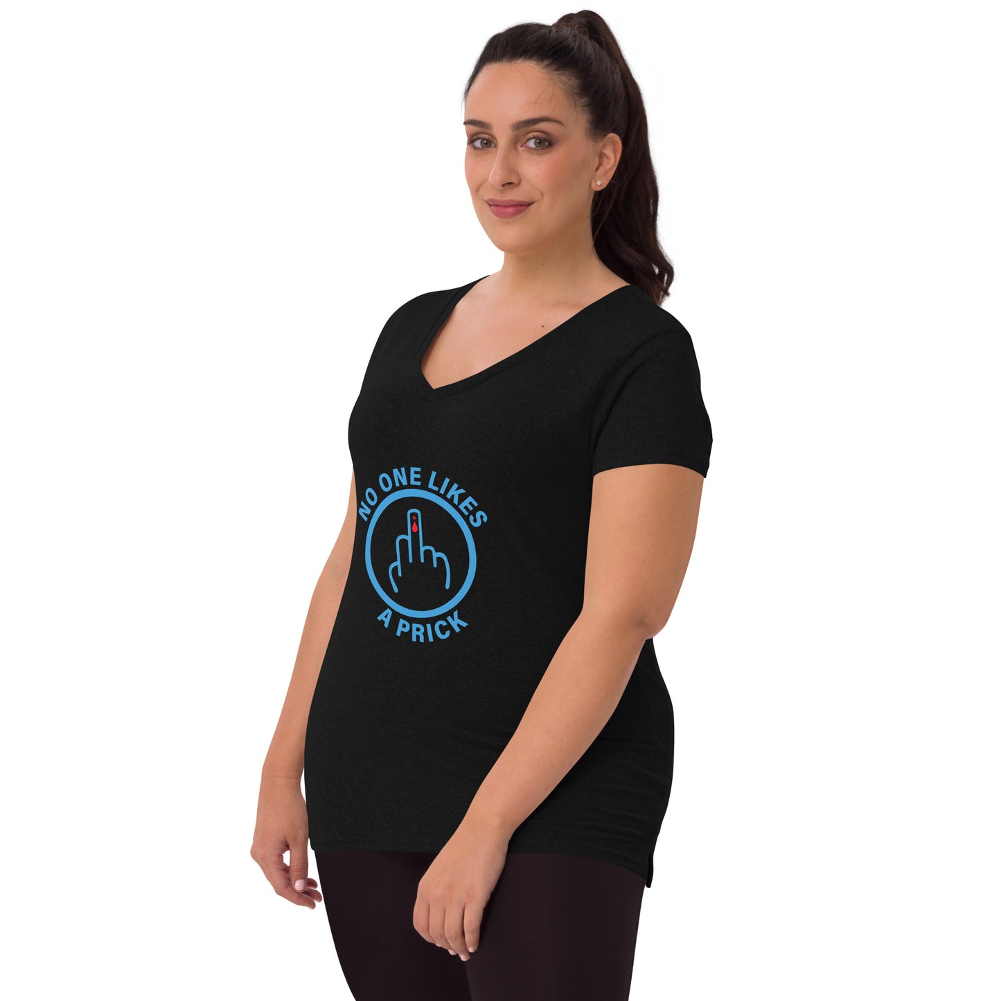 Women’s recycled v-neck t-shirt