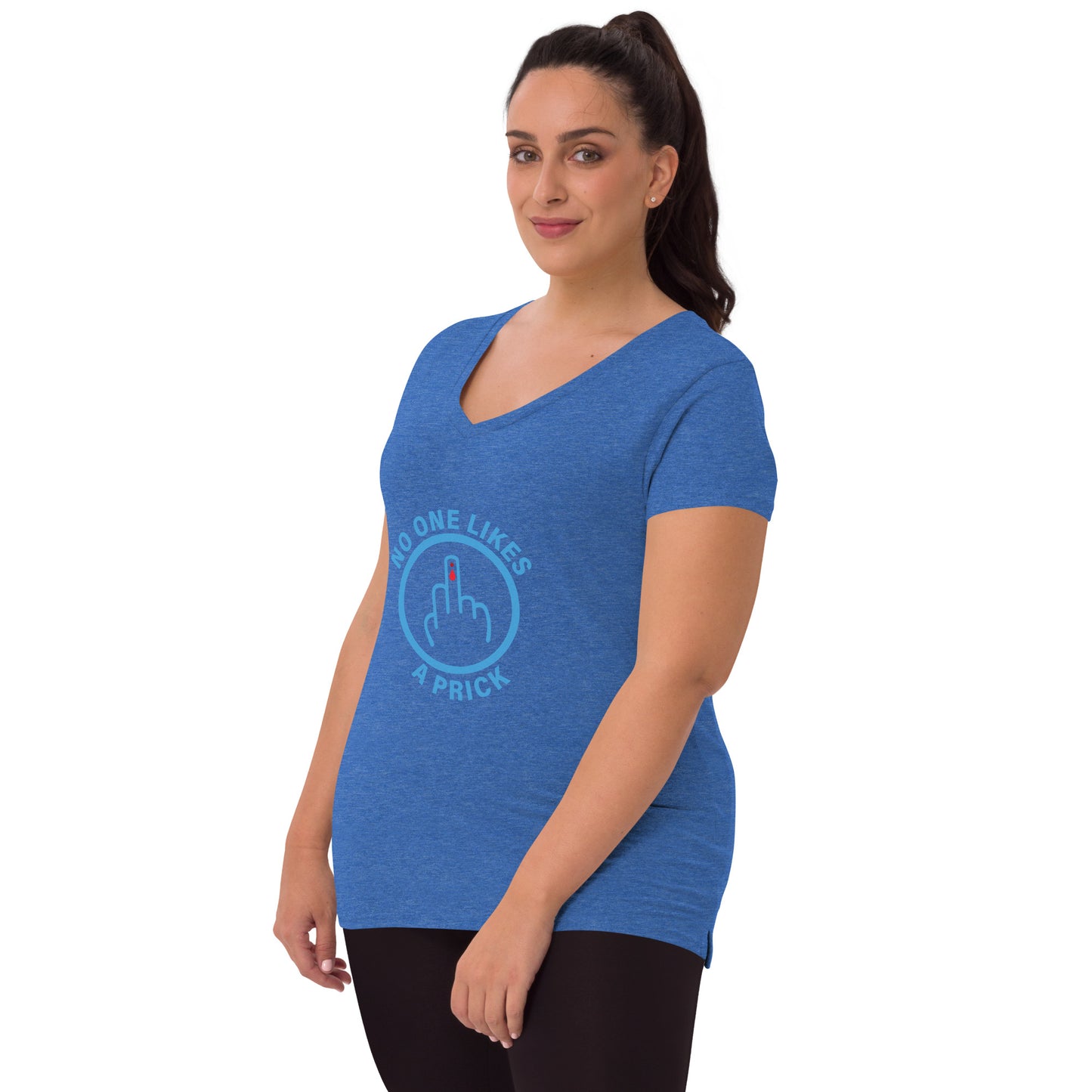 Women’s recycled v-neck t-shirt