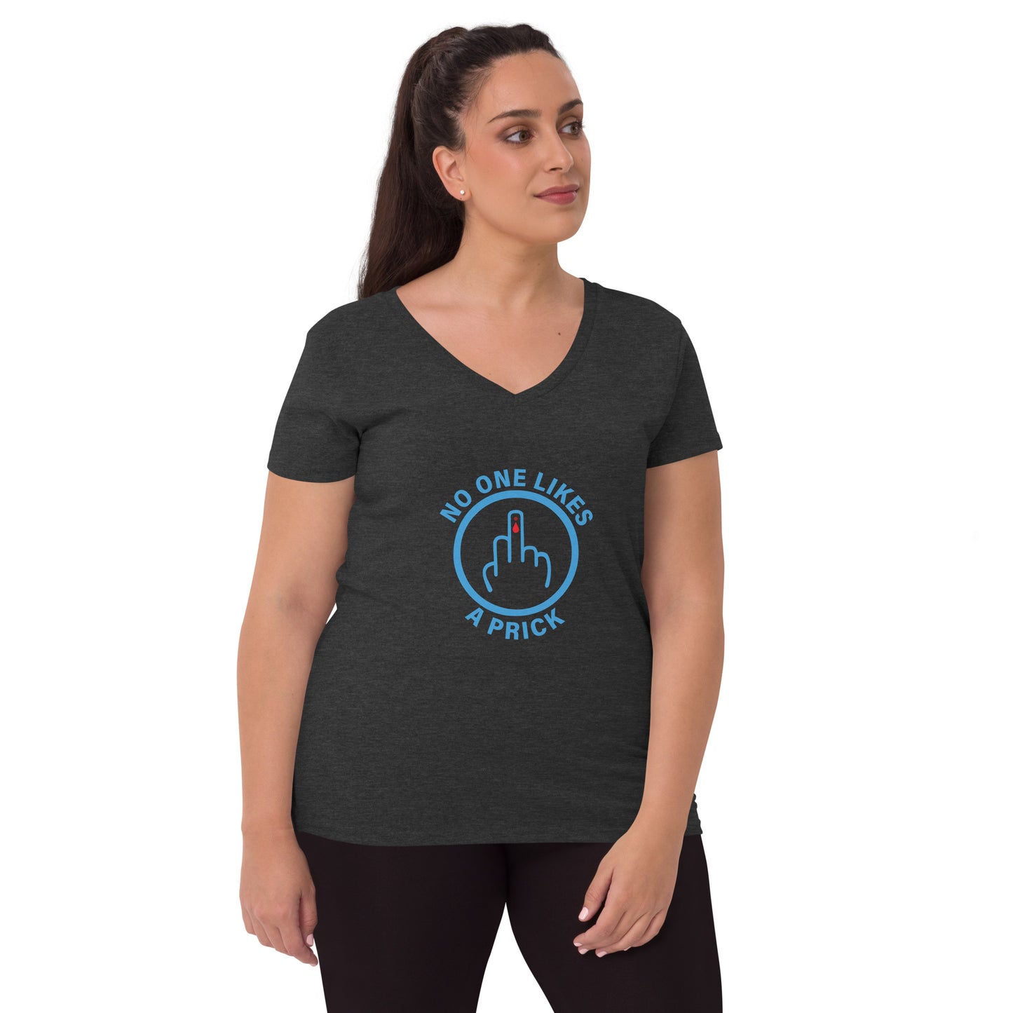 Women’s recycled v-neck t-shirt