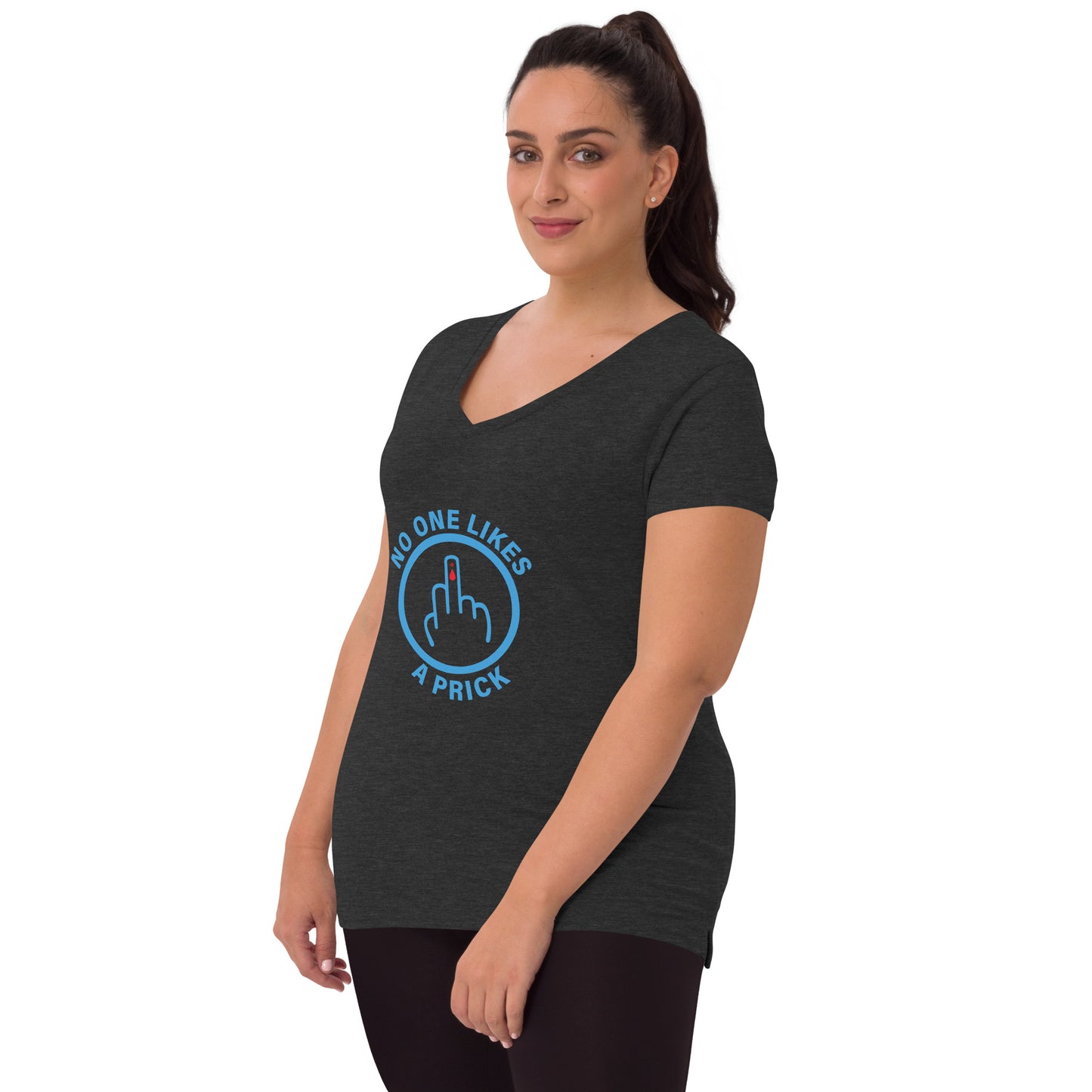 Women’s recycled v-neck t-shirt