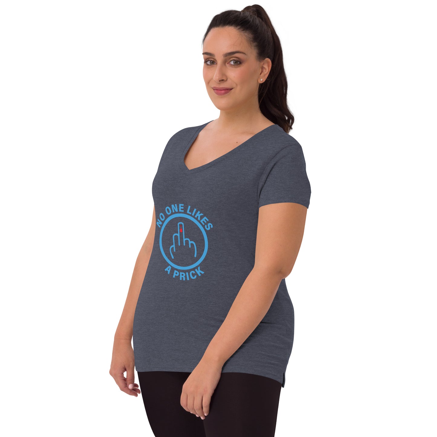 Women’s recycled v-neck t-shirt